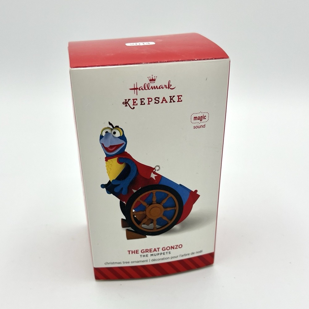 Hallmark Keepsake Muppets Show The Great Gonzo 2014 Ornament Works No Batteries